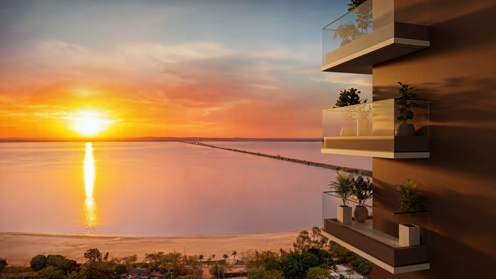 Apartamento de 25 a 61m² à venda no Acordes Tower, Orla 14, Palmas - TO - Revenda